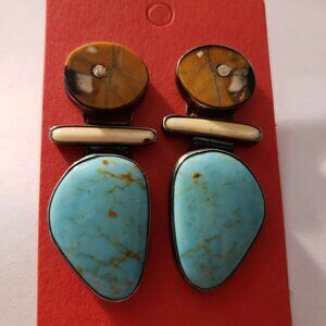 McKeown 99 Sterling Artisan Vintage Earrings